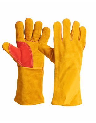 Leather Welding Safety Gloves BWG310